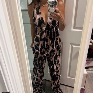 DVF Target Halter Jumpsuit 2024 Brand New XS